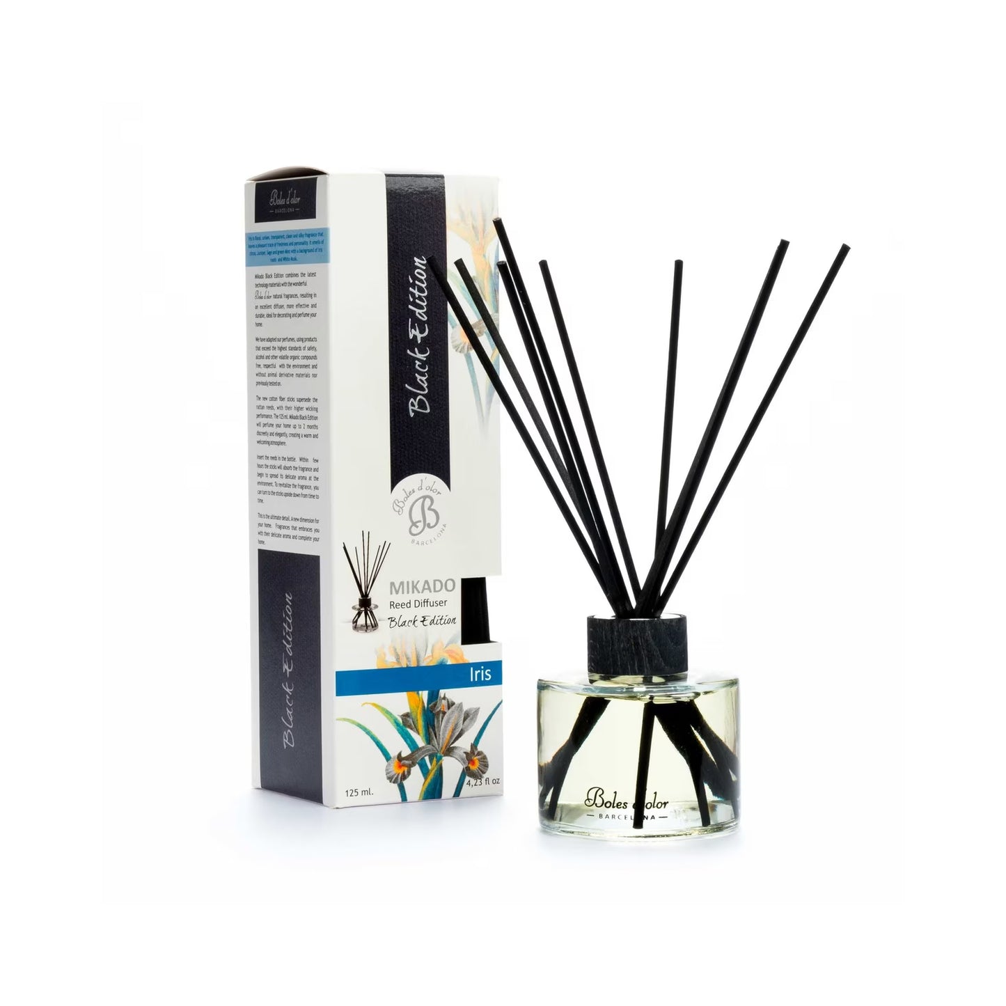 Difusor Mikado Black Edition Iris 125ml