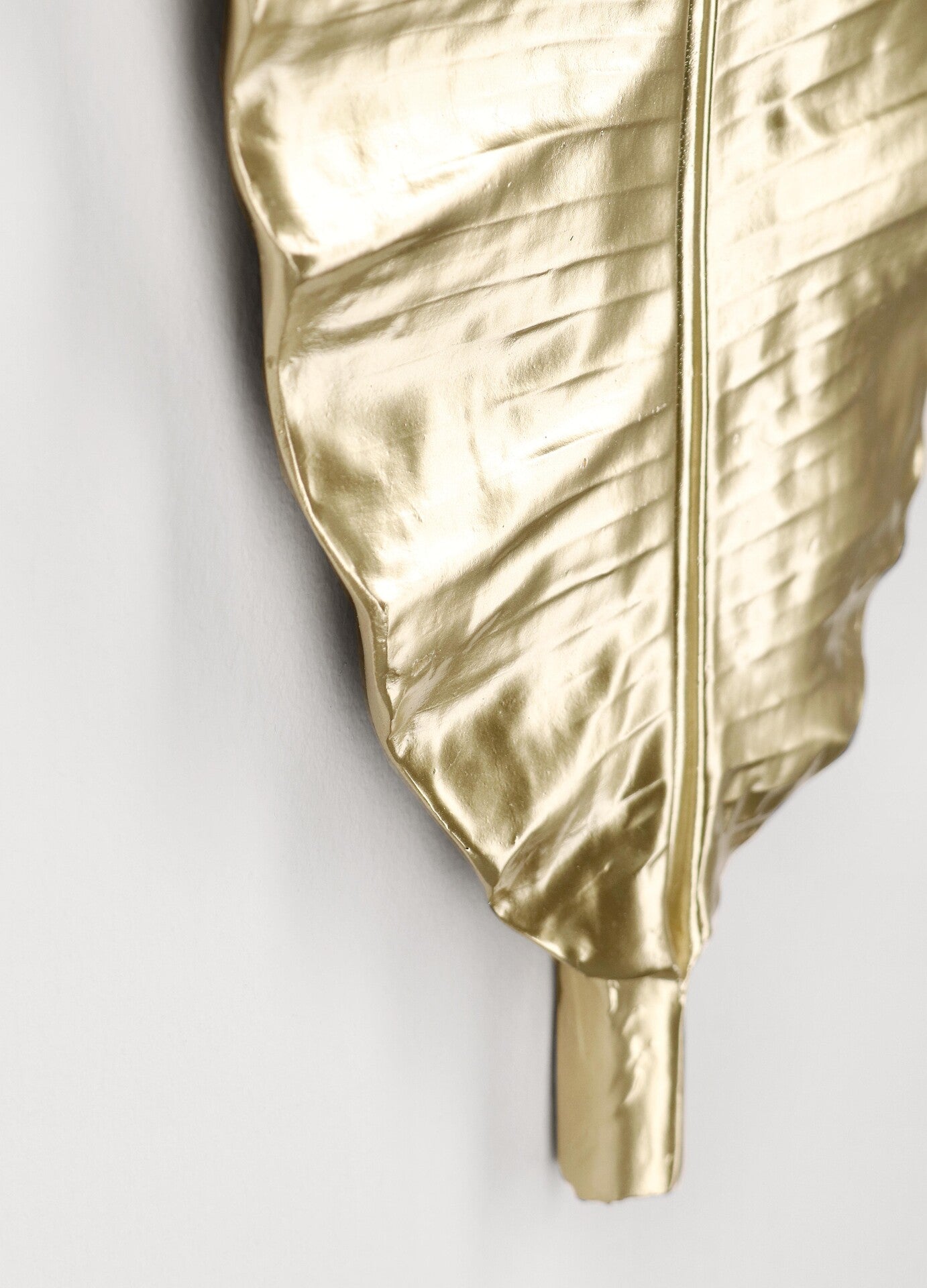 Wanddekoration goldenes Rangiroa Blatt 94cm
