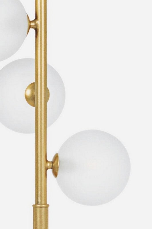 Candeeiro de pé Verona dourado
