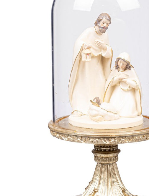 Sagrada Família Campânula dourada e bege