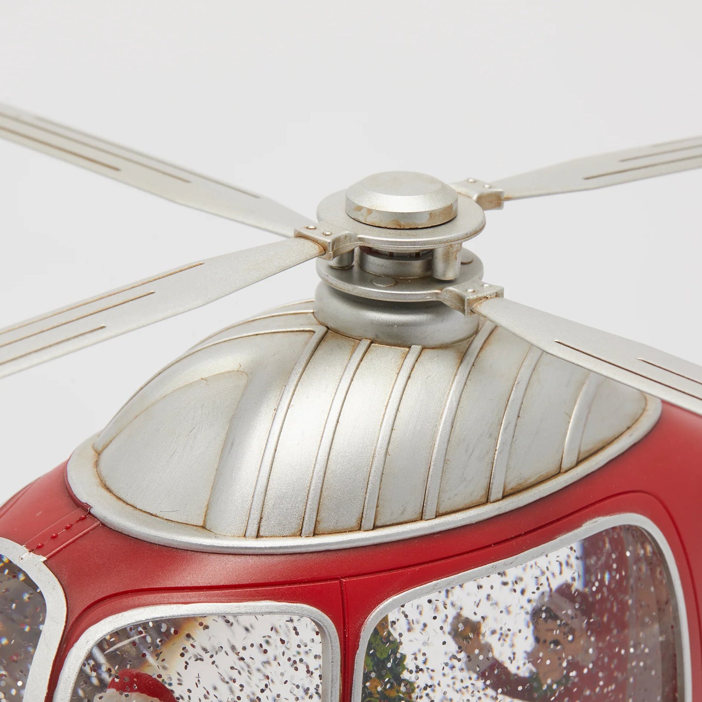 Helicóptero de Natal Movimento, Luz e Música 47 cm