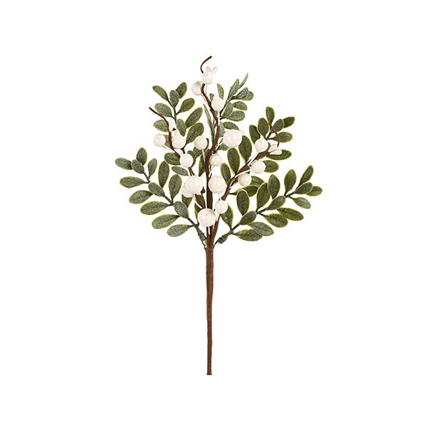 Ramo Decorativo Bagos brancos 29 cm