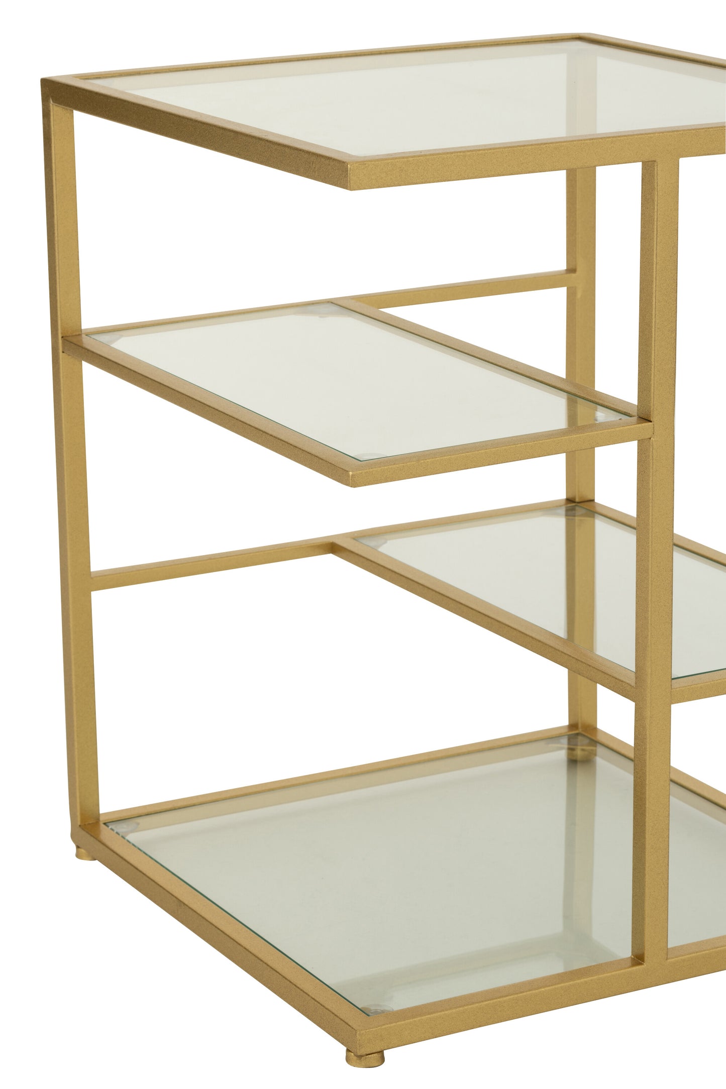 Mesa Apoio Square dourado
