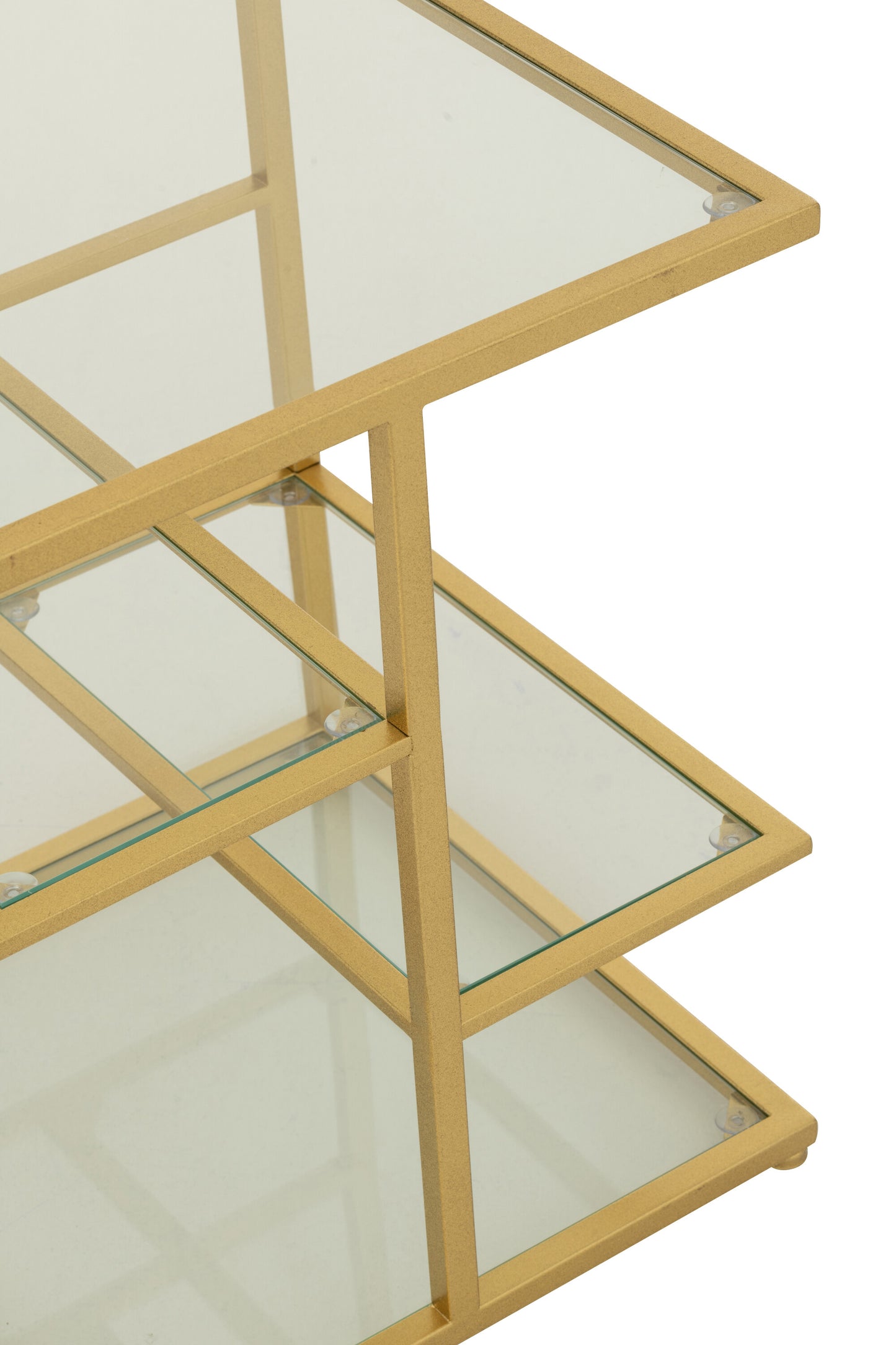 Mesa Apoio Square dourado