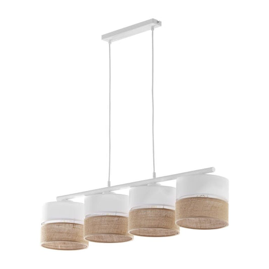 Candeeiro teto LinoBianco 4L | Estilo natural e moderno
