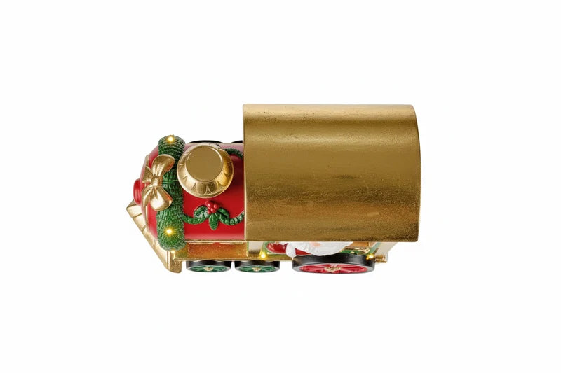 Comboio de Natal Decorativo com LED e Pai Natal