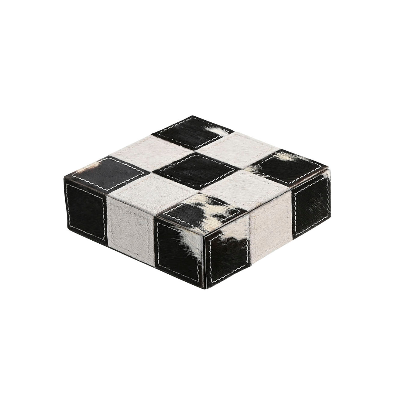 Jogo do Galo com caixa de pele preto