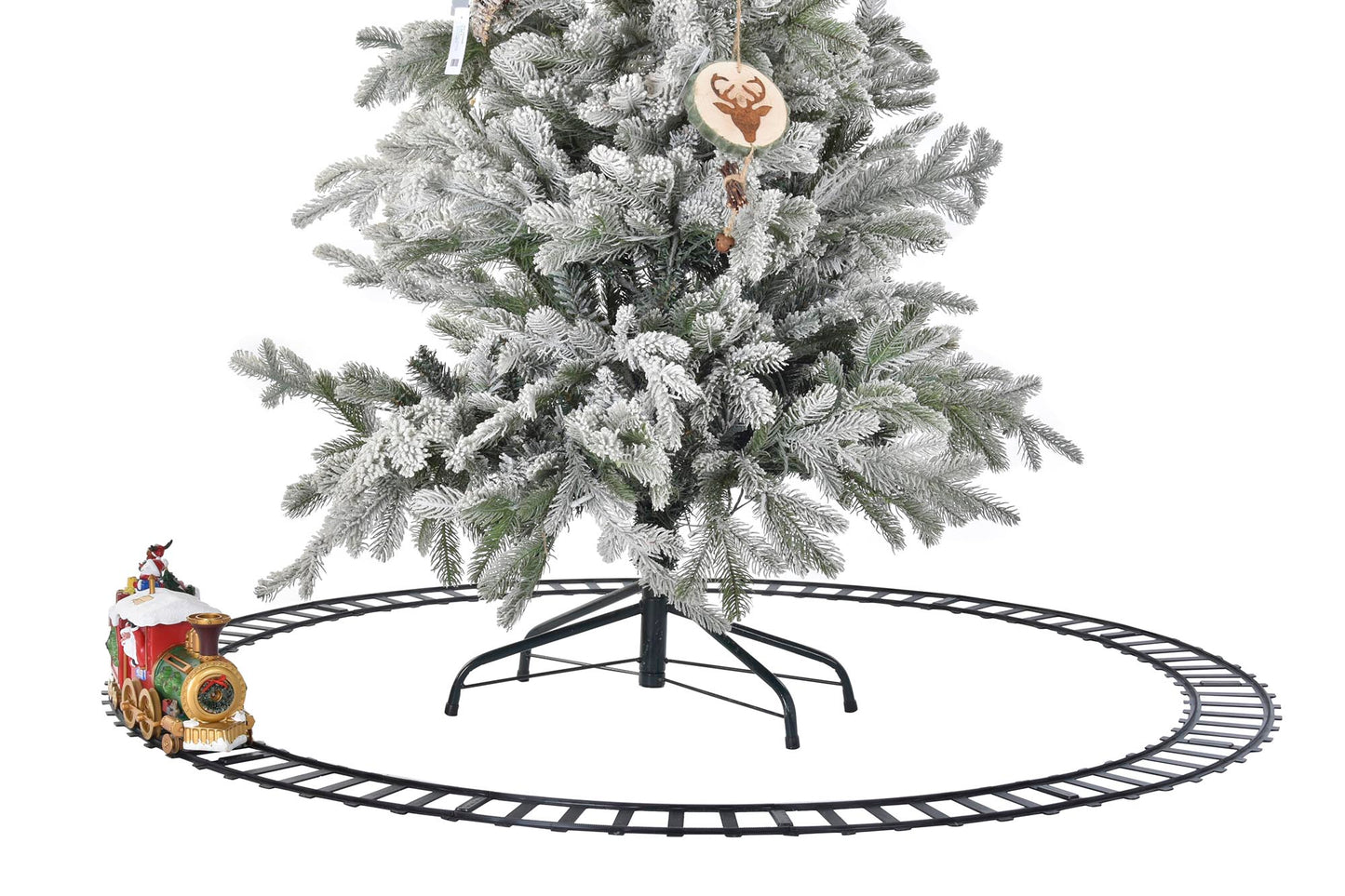 Pista e Comboio de Natal musical e movimento