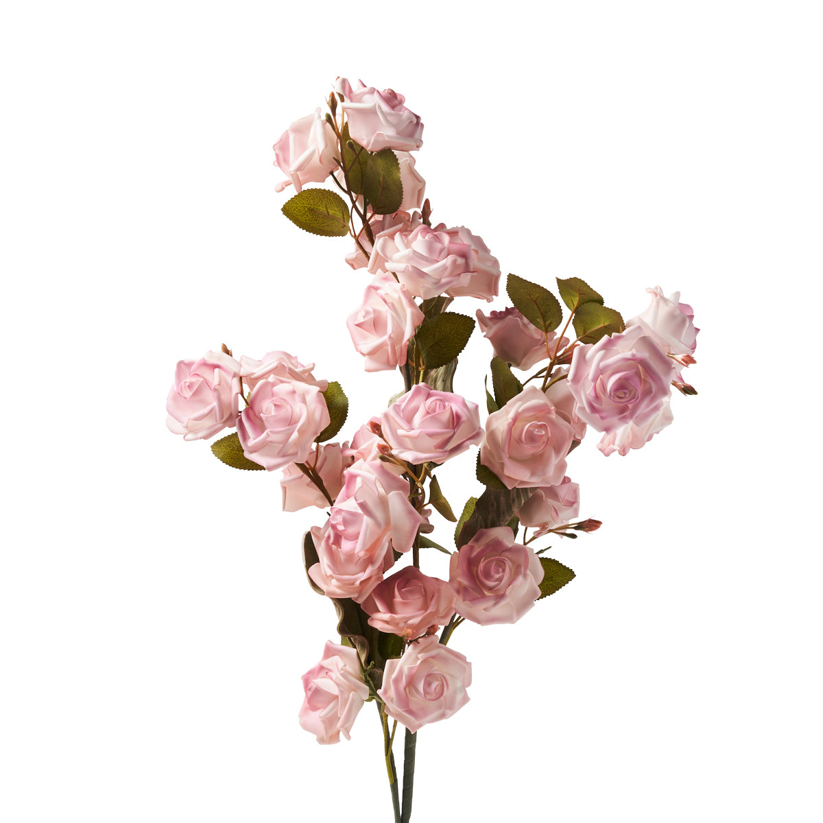 Ramo de Rosas Rosa Artificial 83cm