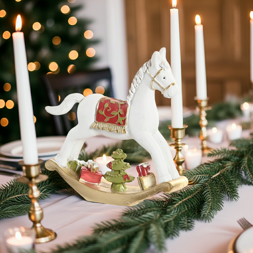 Cavalo baloiço de Natal