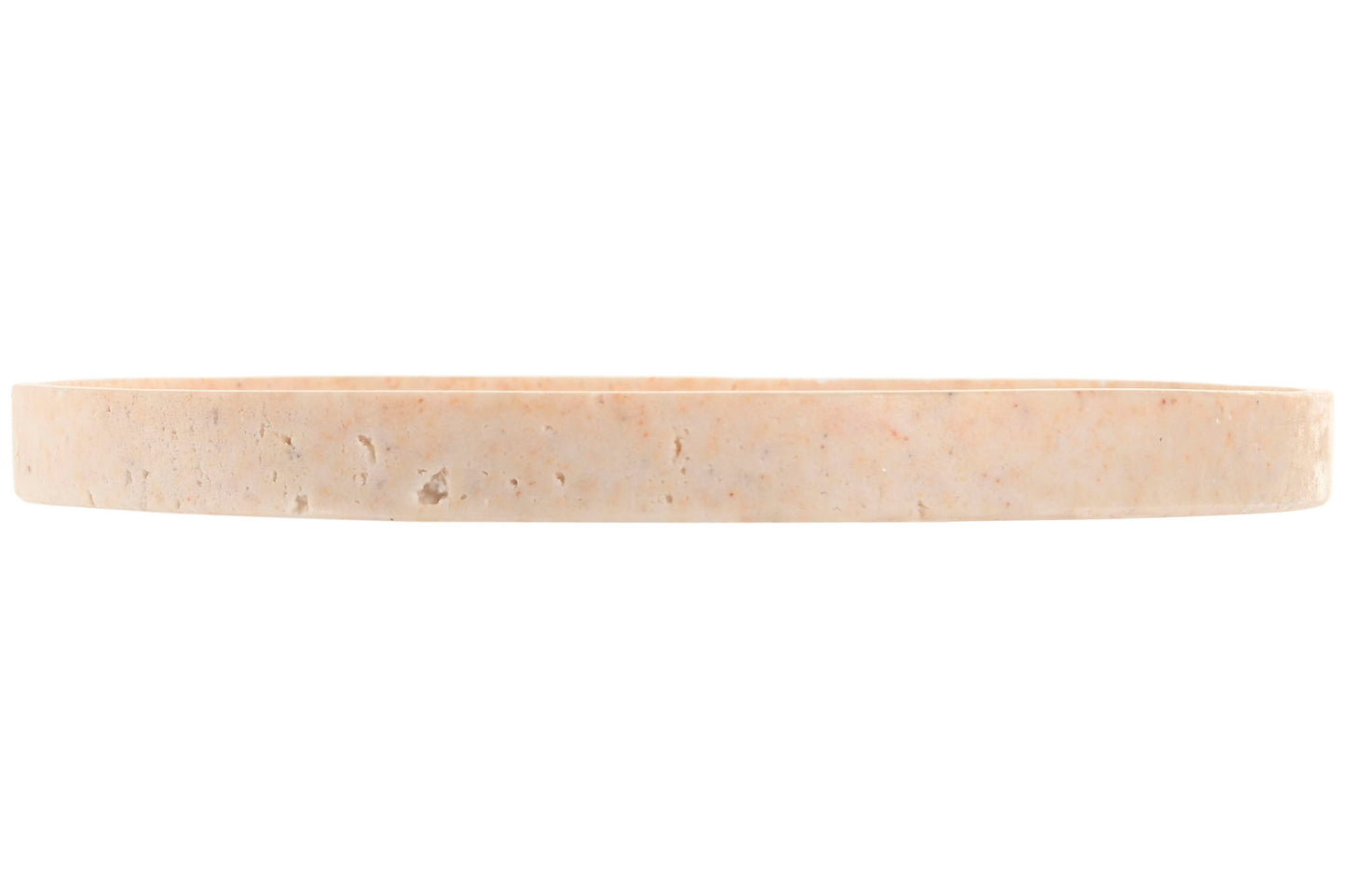 Tabuleiro redondo efeito travertino 23cm