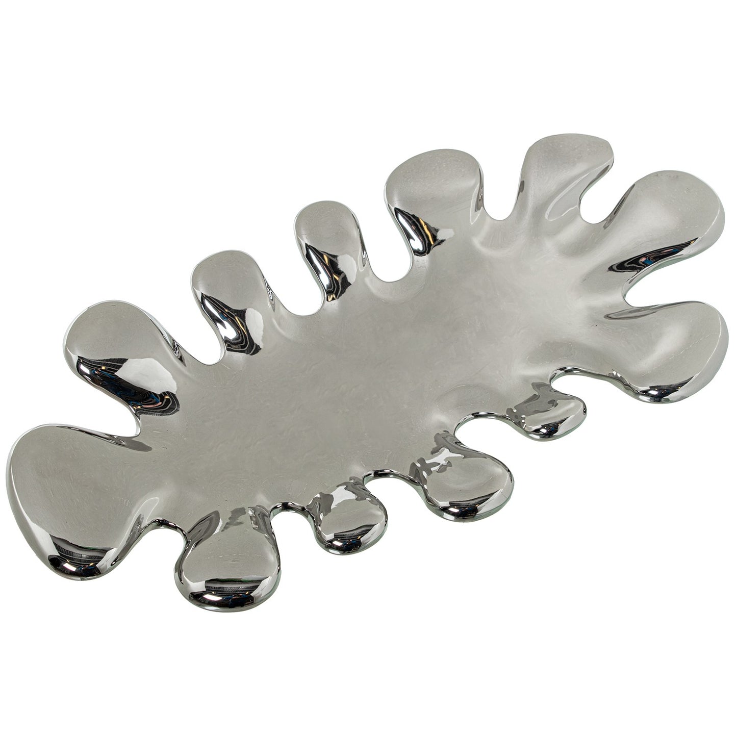 Centro de mesa Splash cromado