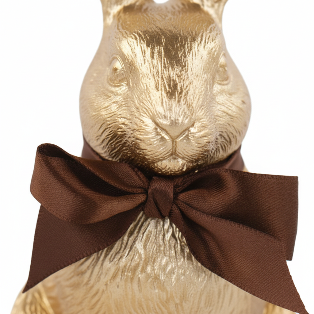 Detalhe do laço castanho