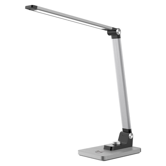 Candeeiro de secretária Flexo Nelson prateado