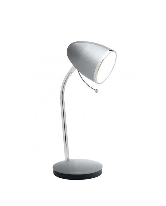 Candeeiro de secretária Flexo Nalis prateado