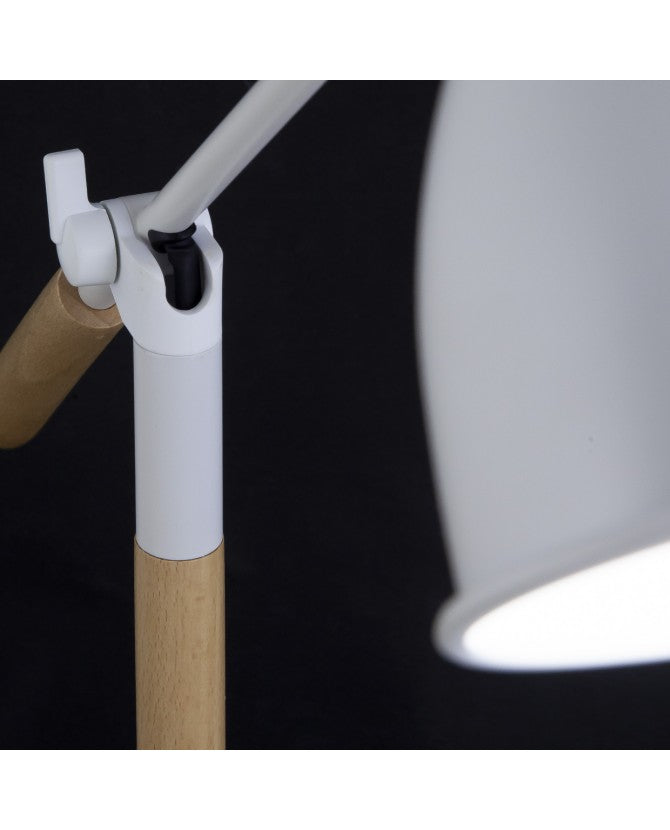 Candeeiro de secretária  Flexo Ristori branco