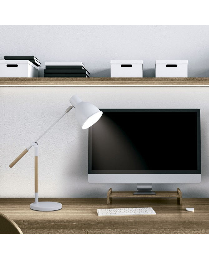 Candeeiro de secretária  Flexo Ristori branco