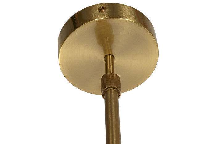 Candeeiro teto Aurora dourado