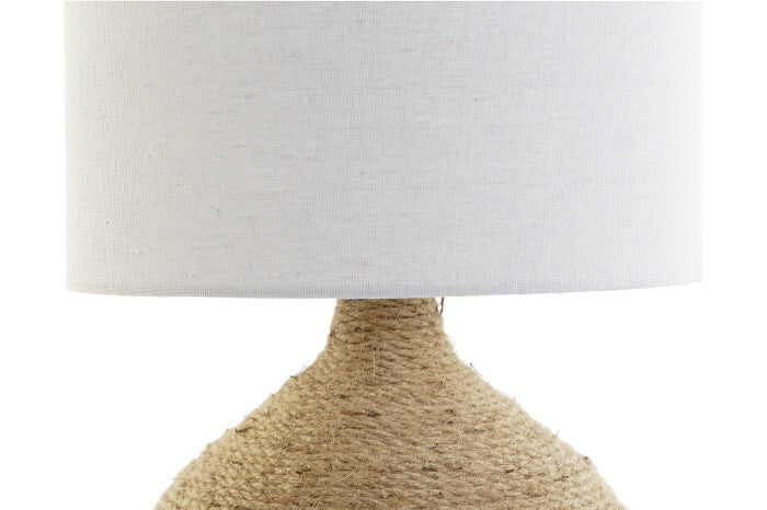 Candeeiro de mesa Estilo Mediterrânico em corda