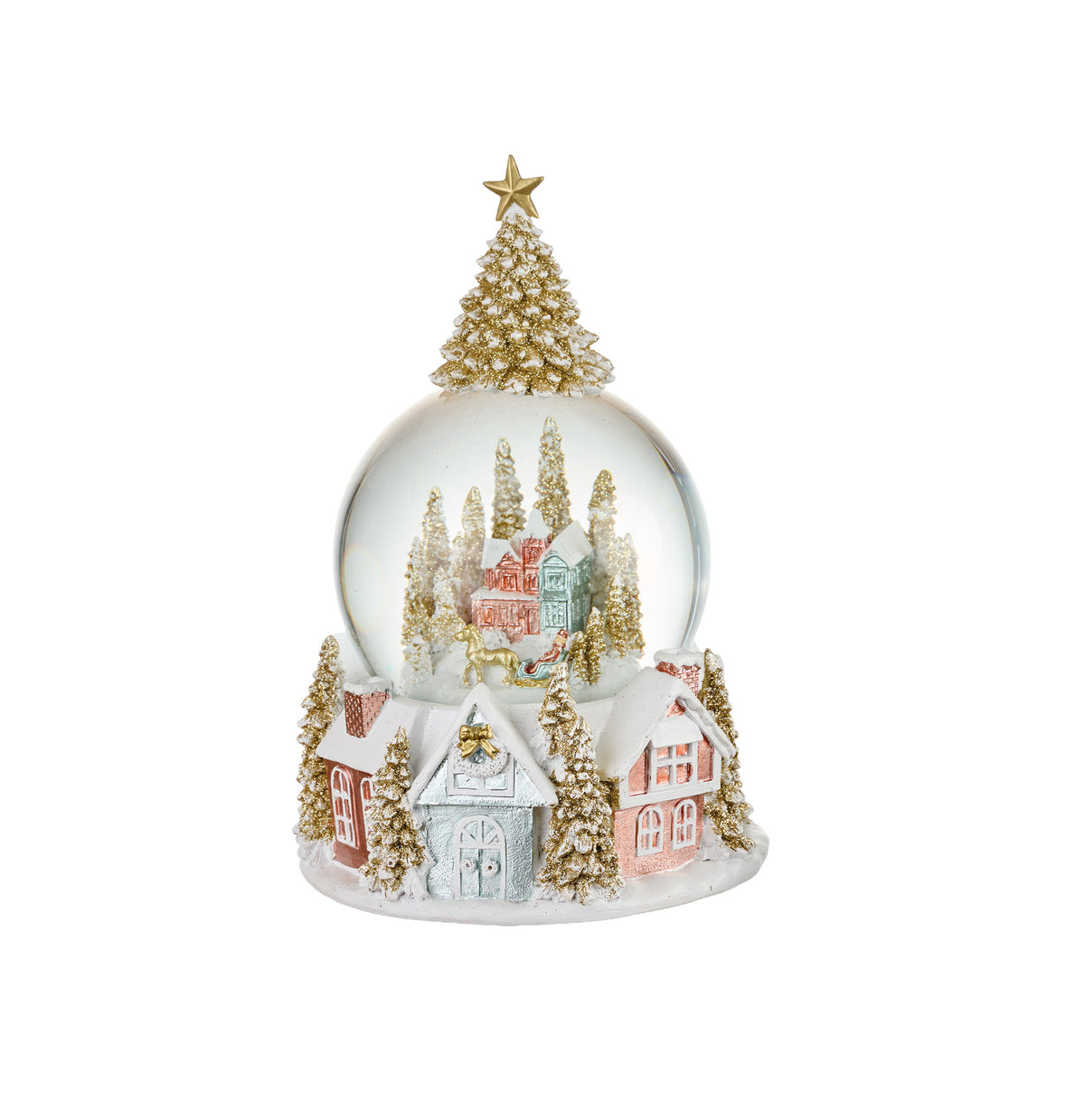 Globo de Neve com Música “Aldeia e Árvore Encantada”