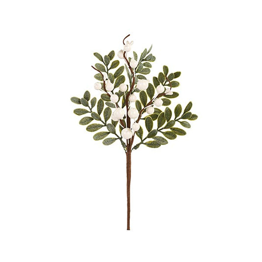 Ramo Decorativo Bagos brancos 29 cm