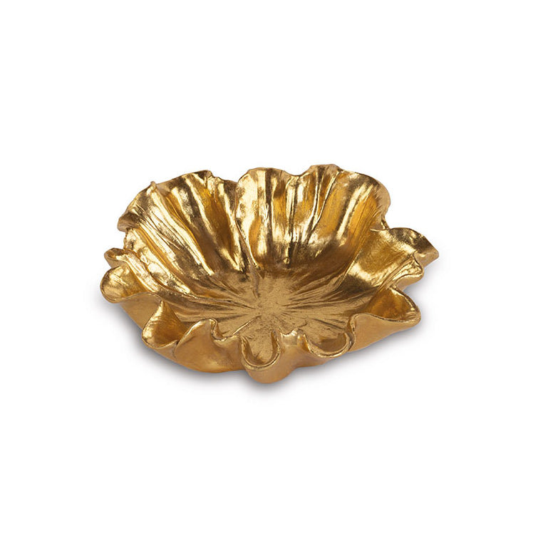 Centro de mesa Flor Dourado Ø26cm