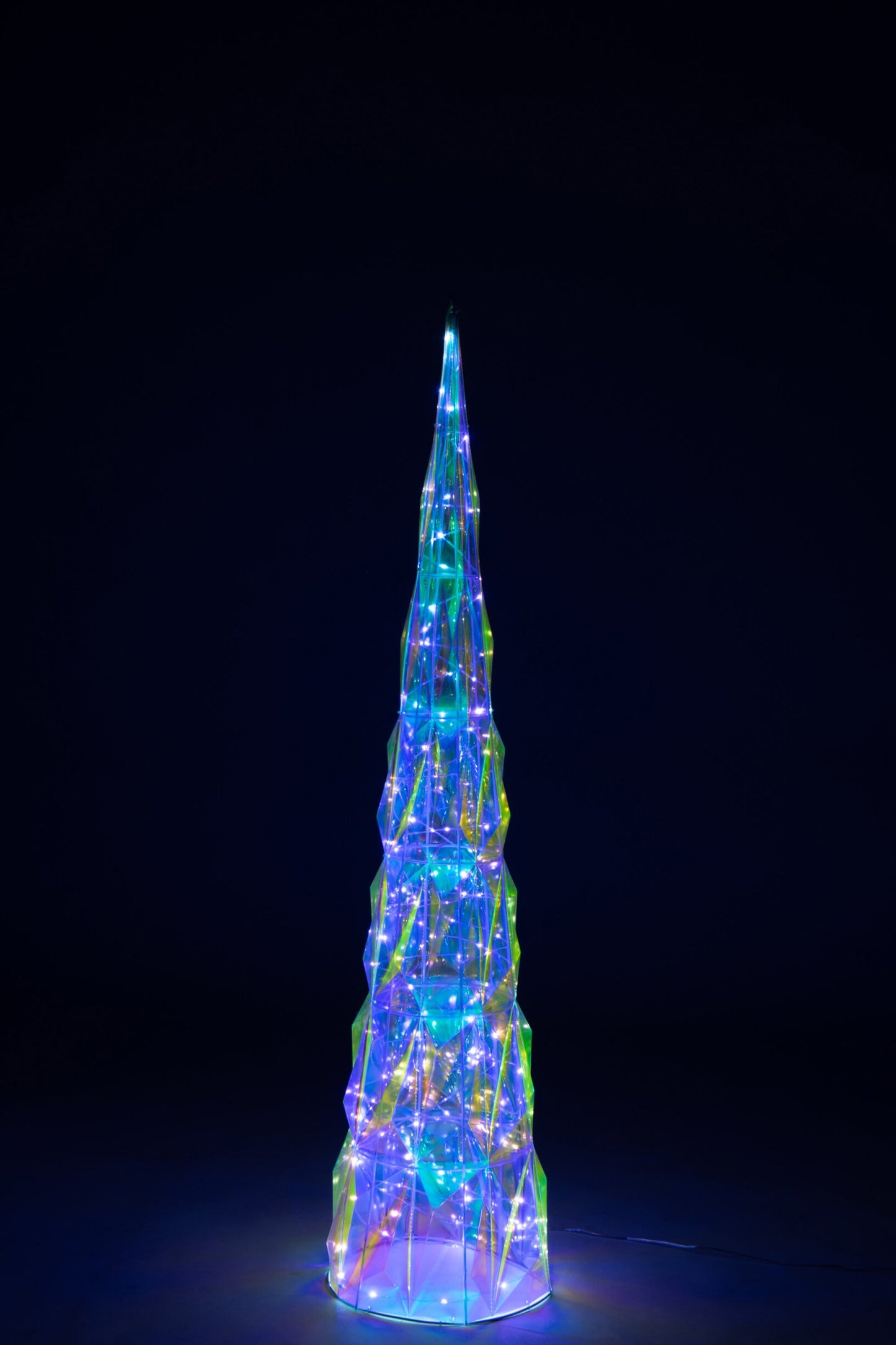 Árvore de Natal LED Multicolor 137 cm