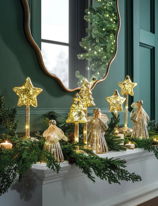 Árvore de Natal decorativa com LED