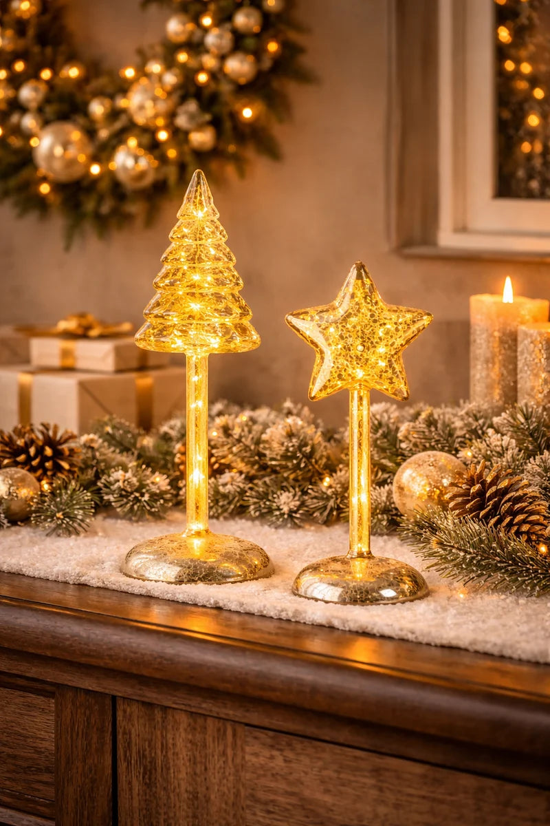Árvore de Natal decorativa com LED