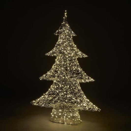 Árvore de Natal de pérolas MicroLed 100cm