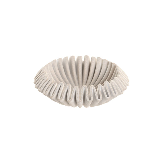 Centro de mesa Waves mármore bege