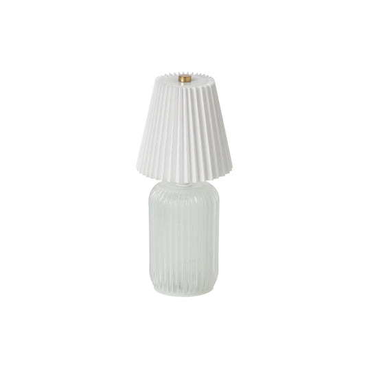 Candeeiro de mesa portátil Lola branco