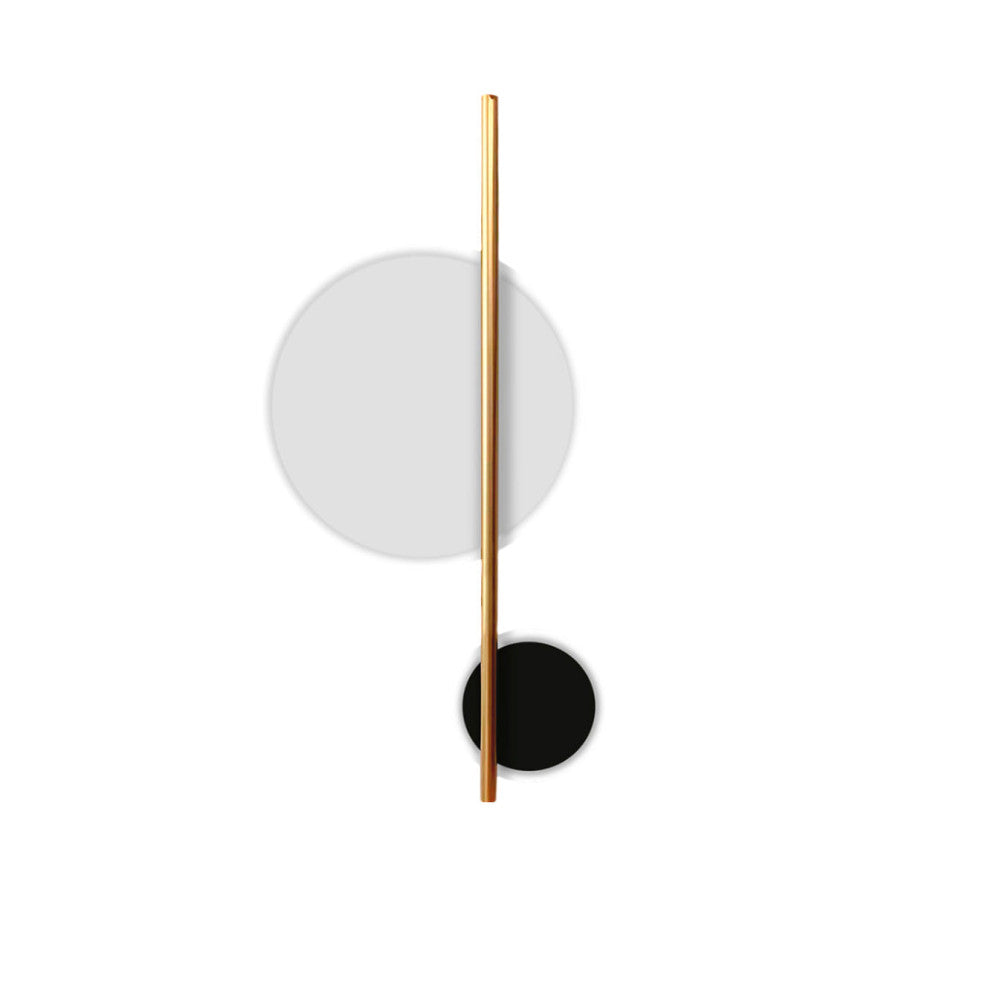 Candeeiro de parede Duo branco e preto