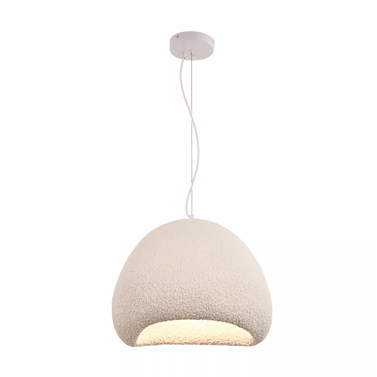 Candeeiro de teto Fiberglass 40cm