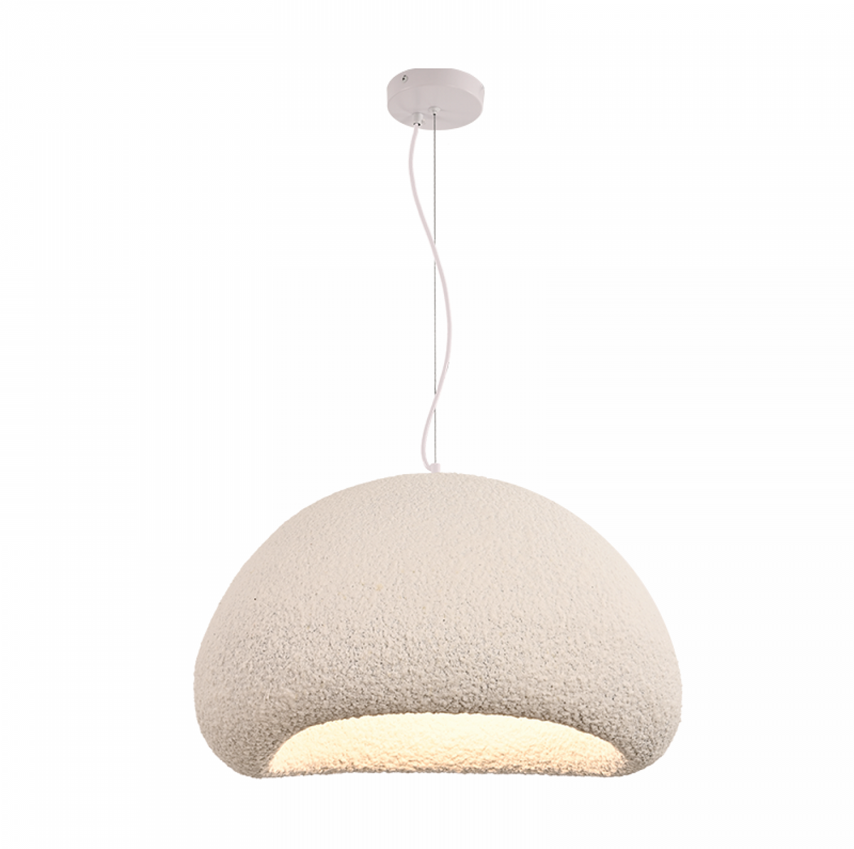 Candeeiro teto Fiberglass 60cm