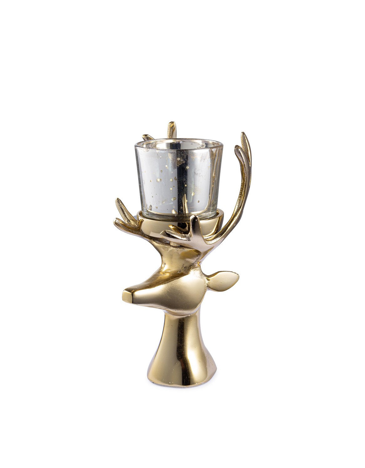 Castiçal Rena Glower dourado