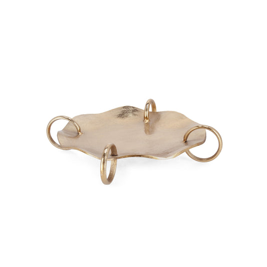 Centro de mesa Sagar dourado