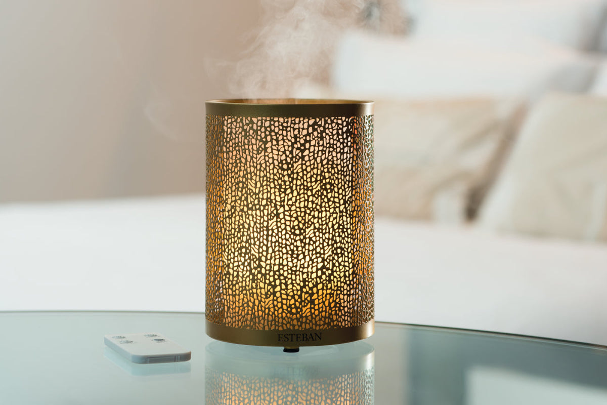 Difusor Elétrico de Aromas Edição Ouro & Lumiére