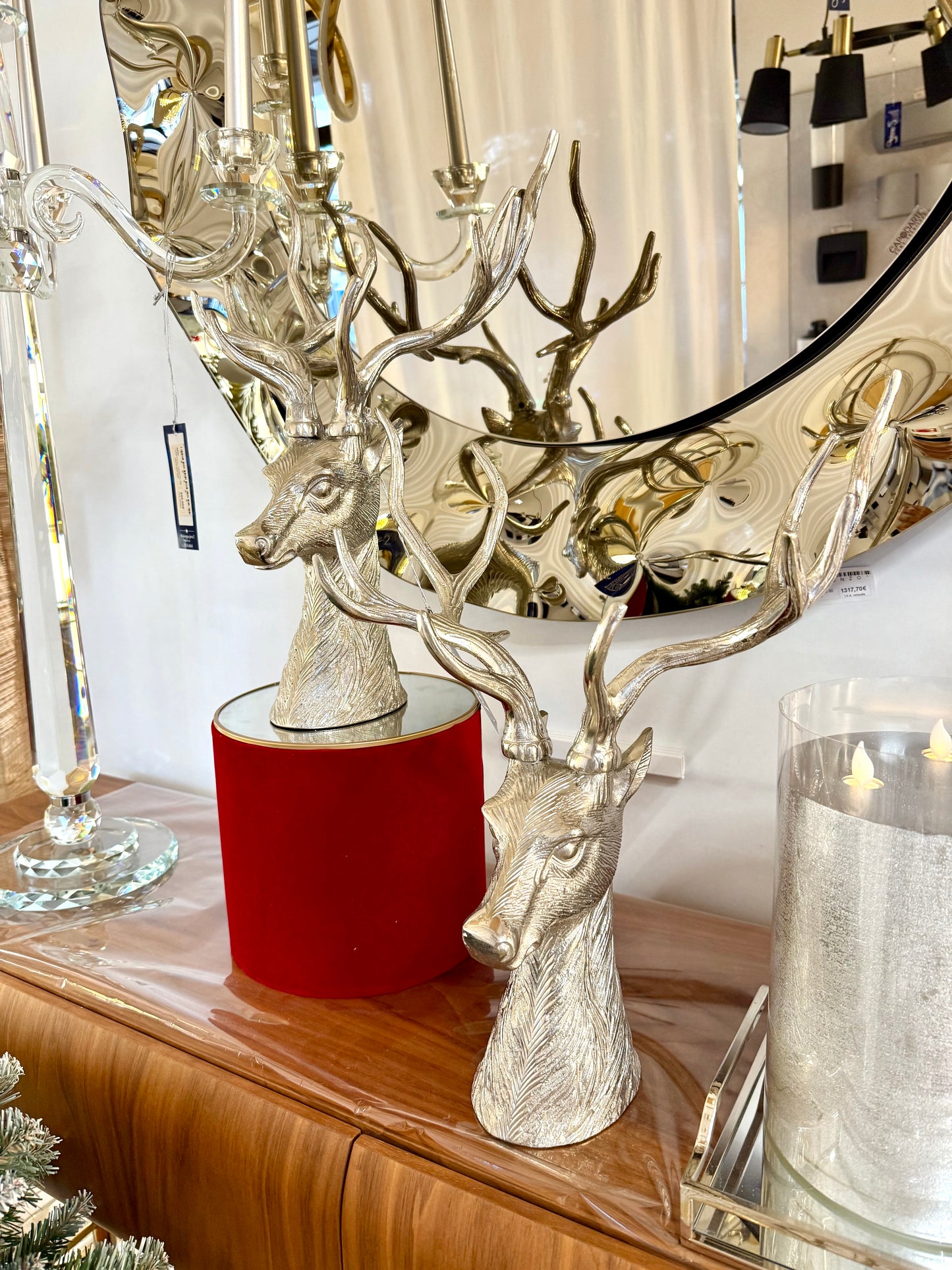 Escultura Rena Blitzen