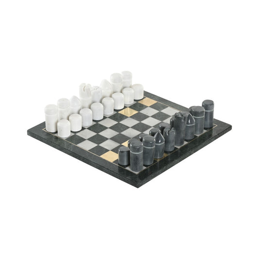 Jogo de xadrez em mármore