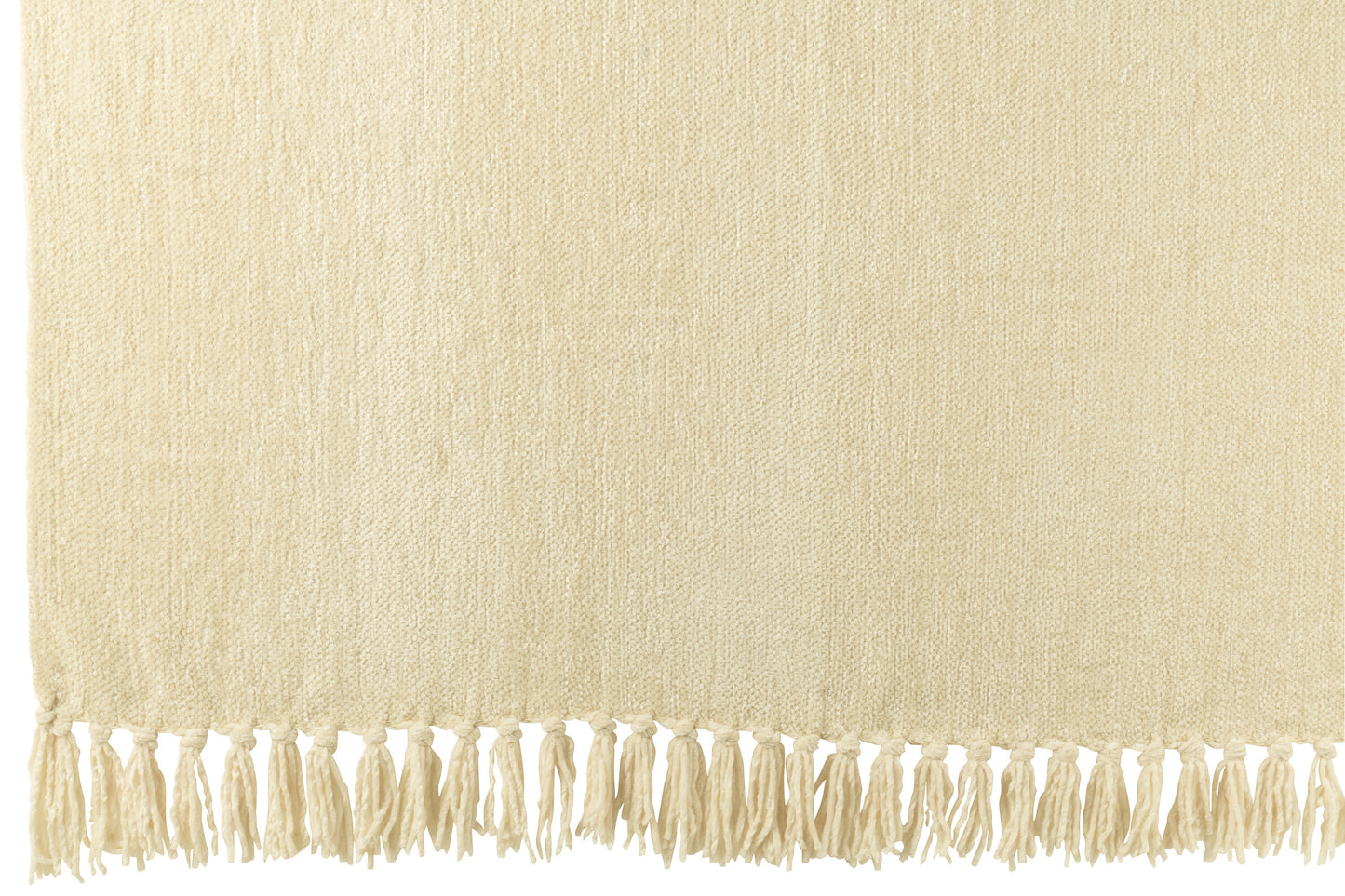 Manta Chenille bege