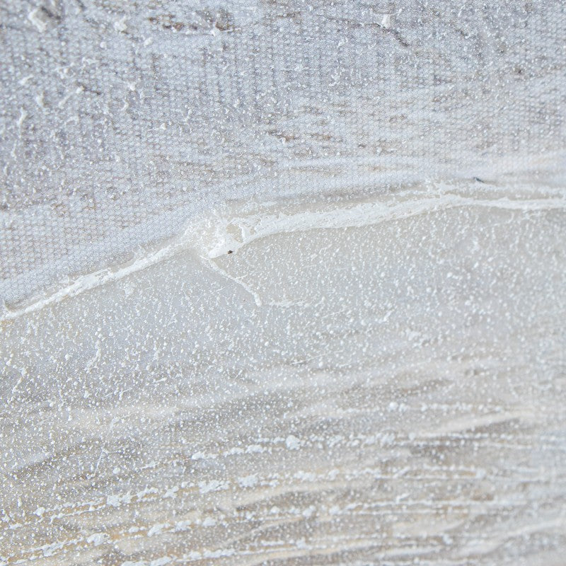 Quadro abstrato com moldura em madeira 150x50 cm