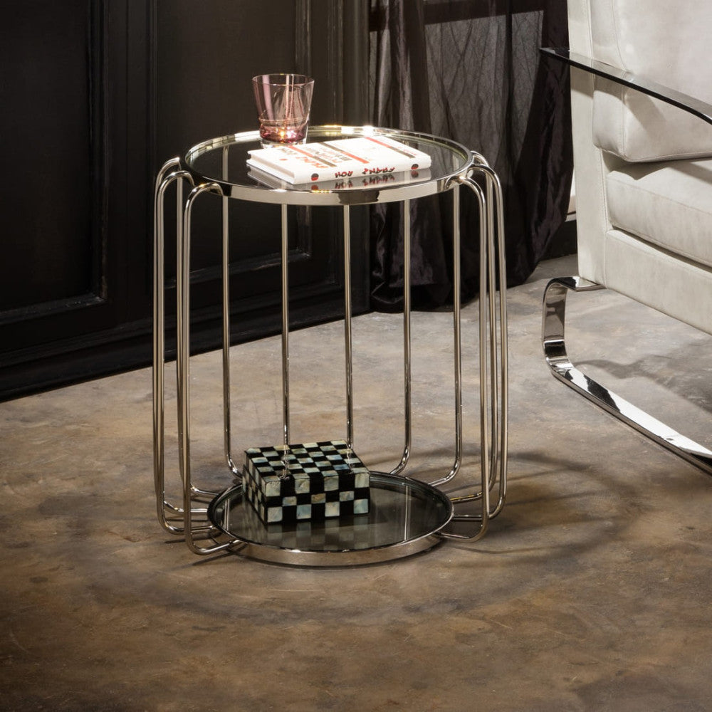 Mesa apoio Hadas cromado