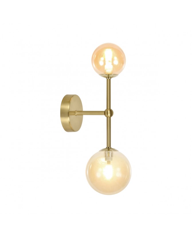 Candeeiro de parede Galaxia dourado