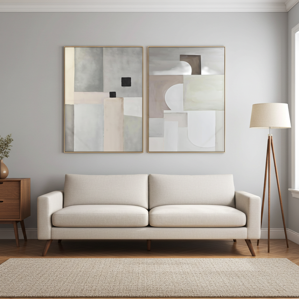 Quadro Abstrato nude 140x100cm