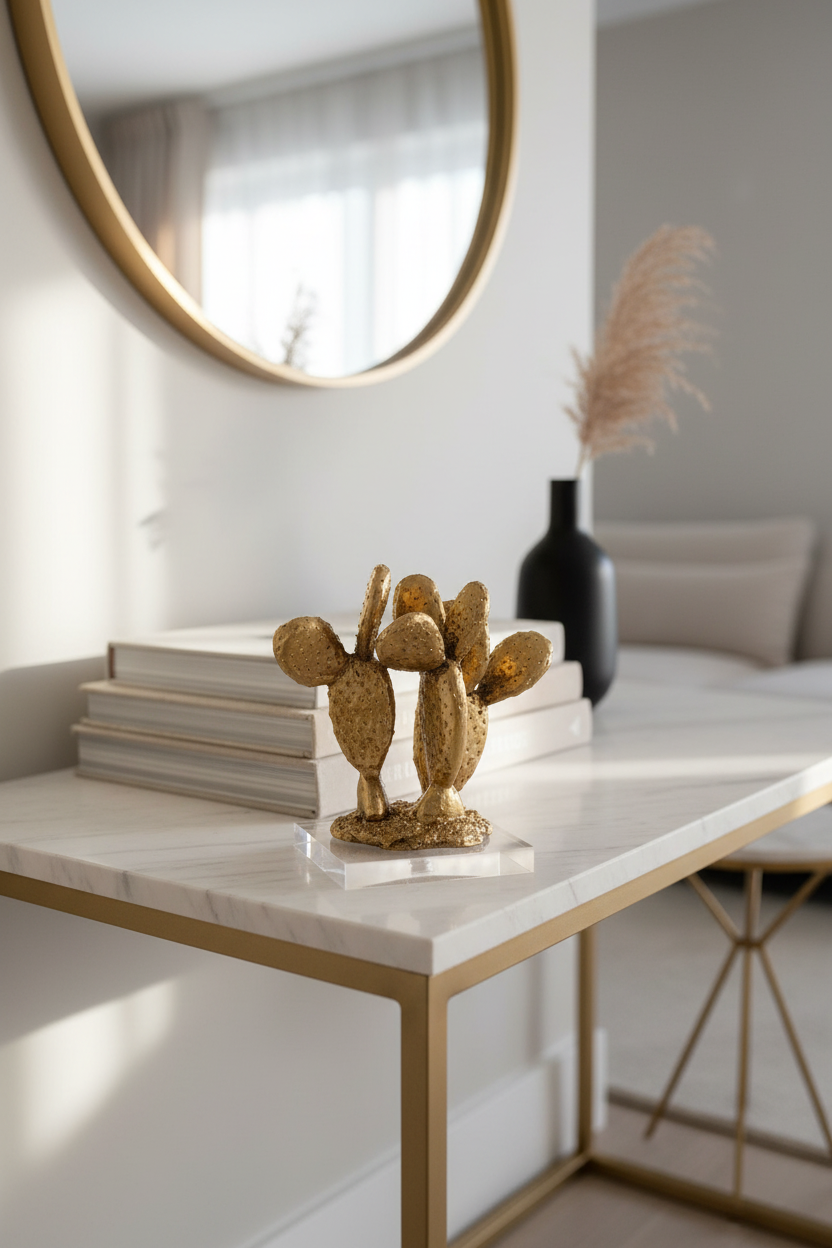 Cacto dourado - vista próxima