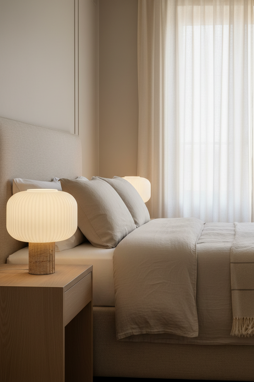 Candeeiro de Mesa Regina — Lifestyle Quarto