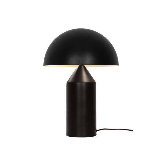 Nilson schwarze Tischlampe 35cm