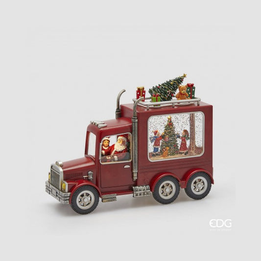 Carrinha do Pai Natal Luz, Movimento e Música