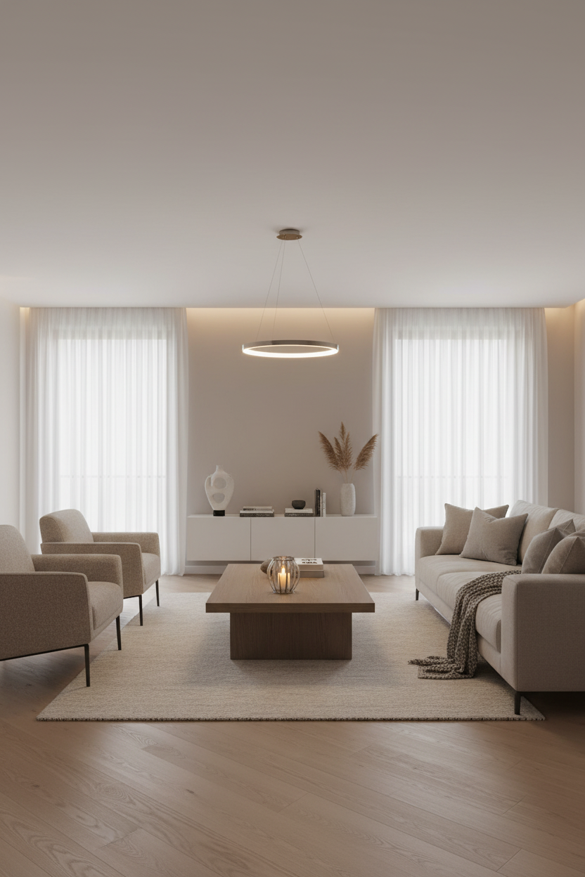 Castiçal prateado 14cm na sala